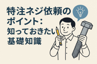 特注ネジ依頼のポイント：知っておきたい基礎知識