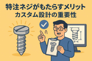 特注ネジがもたらすメリット：カスタム設計の重要性
