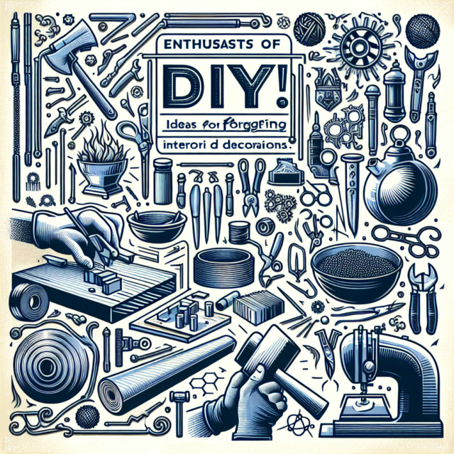 DIY愛好家必見！金物加工で作るインテリアアイデア