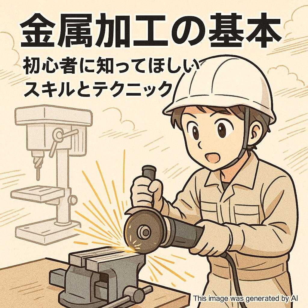 金属加工の基本：初心者に知ってほしいスキルとテクニック