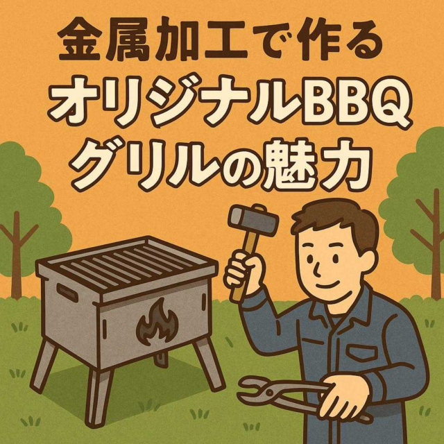 金属加工で作るオリジナルBBQグリルの魅力