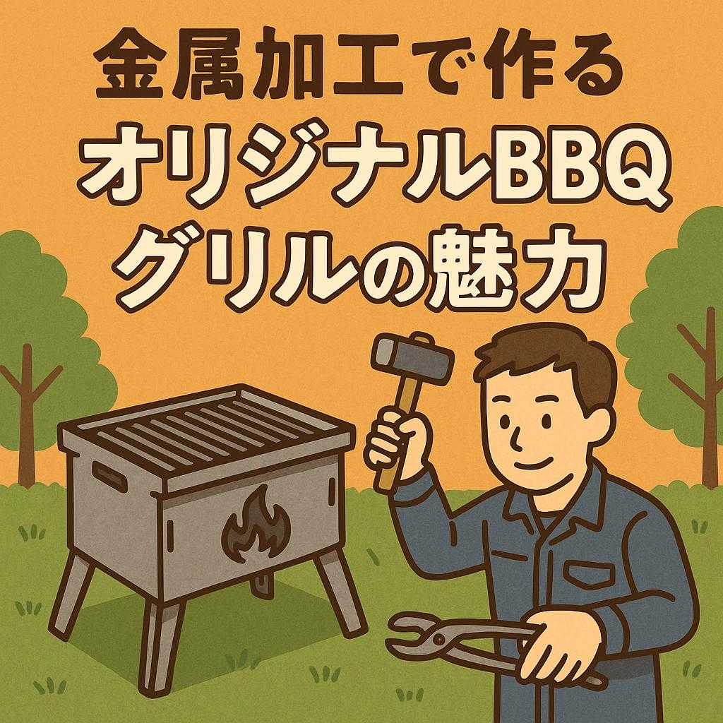 金属加工で作るオリジナルBBQグリルの魅力