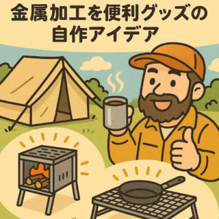 キャンプをもっと快適に！金属加工を活かした便利グッズの自作アイデア