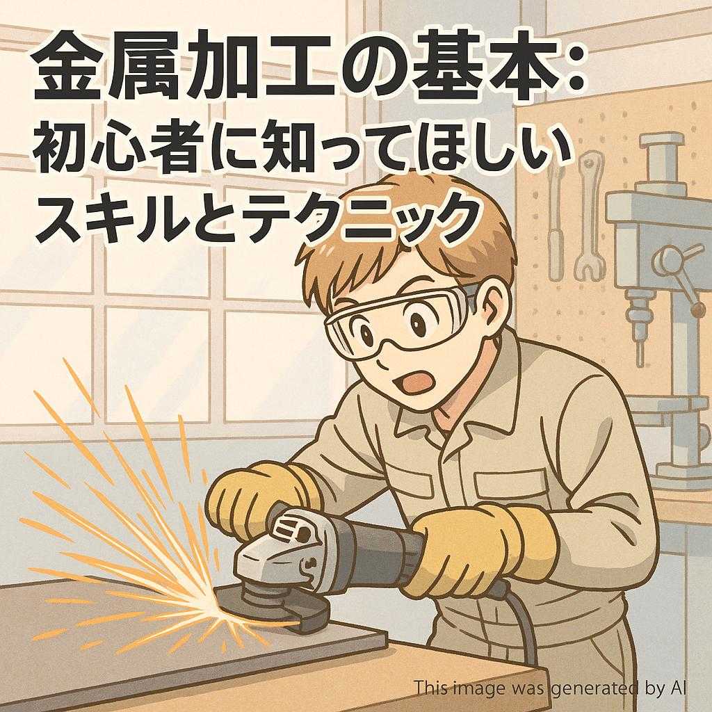 金属加工の基本：初心者に知ってほしいスキルとテクニック