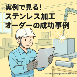 実例で見る！ステンレス加工オーダーの成功事例