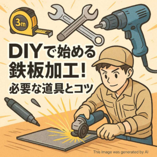 DIYで始める鉄板加工！必要な道具とコツ
