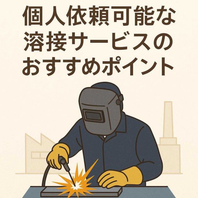 千葉で個人依頼可能な溶接サービスのおすすめポイント