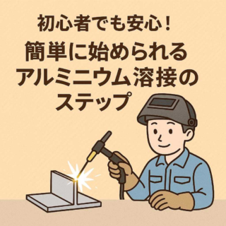 初心者でも安心！簡単に始められるアルミニウム溶接のステップ