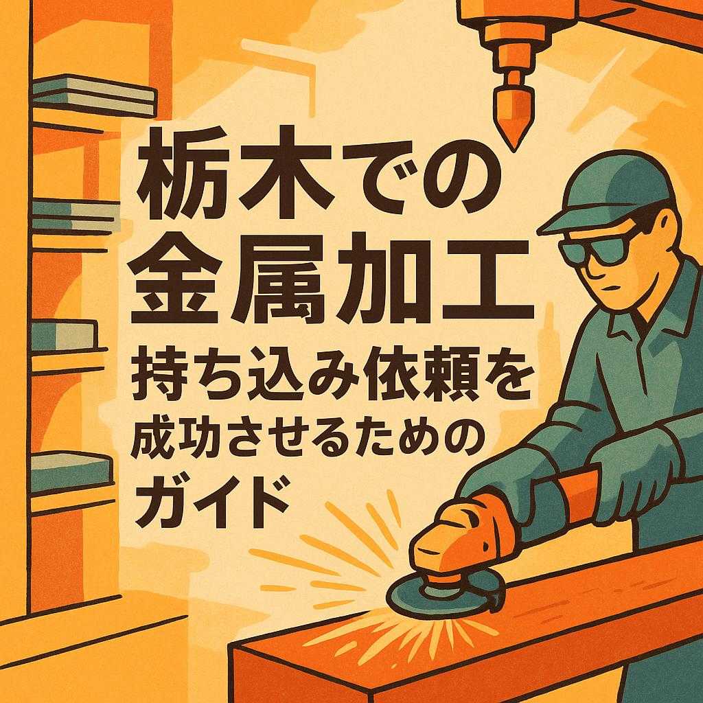 栃木での金属加工：持ち込み依頼を成功させるためのガイド