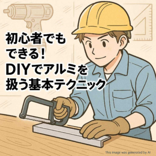 初心者でもできる！DIYでアルミを扱う基本テクニック