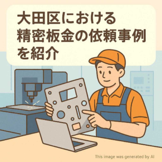 大田区における精密板金の依頼事例を紹介