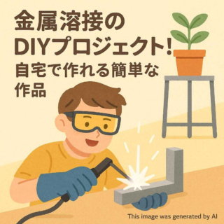 金属溶接のDIYプロジェクト！自宅で作れる簡単な作品