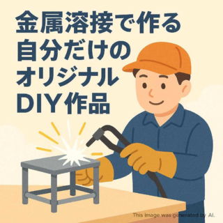 金属溶接で作る自分だけのオリジナルDIY作品