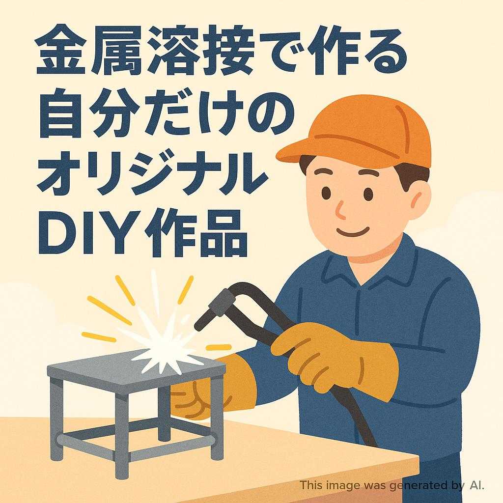 金属溶接で作る自分だけのオリジナルDIY作品