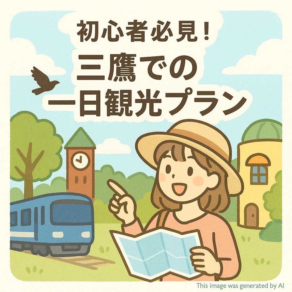 初心者必見！三鷹での一日観光プラン