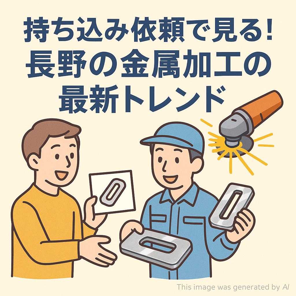持ち込み依頼で見る！長野の金属加工の最新トレンド