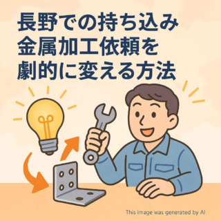 長野での持ち込み金属加工依頼を劇的に変える方法