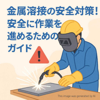 金属溶接の安全対策！安全に作業を進めるためのガイド