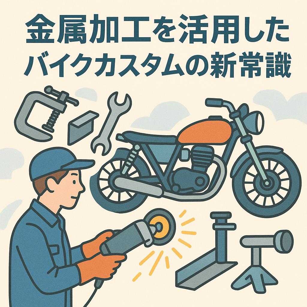 金属加工を活用したバイクカスタムの新常識