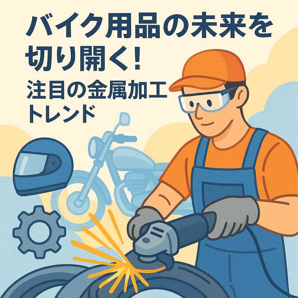 バイク用品の未来を切り開く!注目の金属加工トレンド