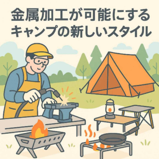 金属加工が可能にするキャンプの新しいスタイル