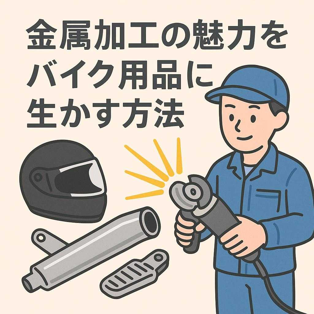 金属加工の魅力をバイク用品に生かす方法