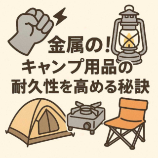 金属の力！キャンプ用品の耐久性を高める秘訣
