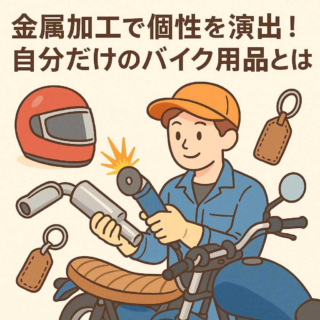 金属加工で個性を演出！自分だけのバイク用品とは